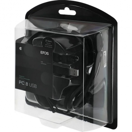 Наушники Sennheiser Epos PC 8 USB black (1000432/504197) - фото 5