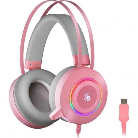 Наушники A4Tech Bloody G521 розовый
