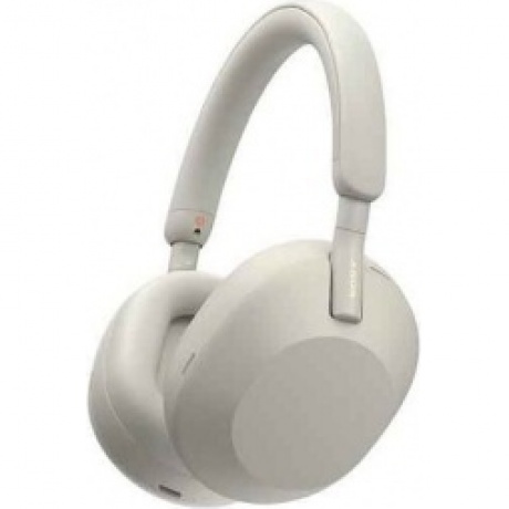Наушники Sony WH-1000XM5 серебристый - фото 1
