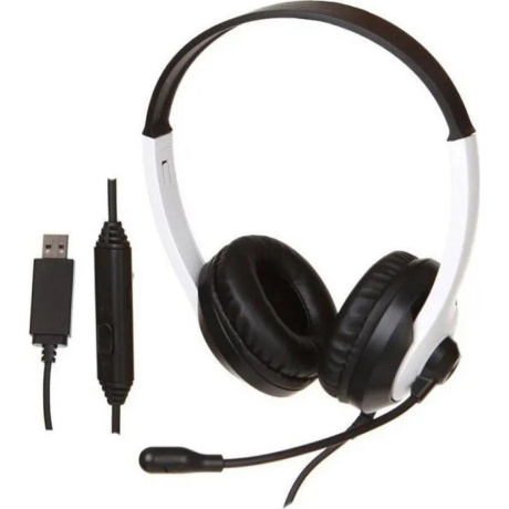 Наушники A4Tech Fstyler FH100U белый/черный - фото 7