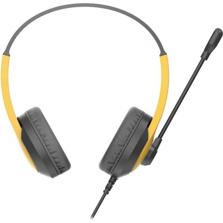 Наушники A4Tech Fstyler FH100U желтый/черный - фото 2