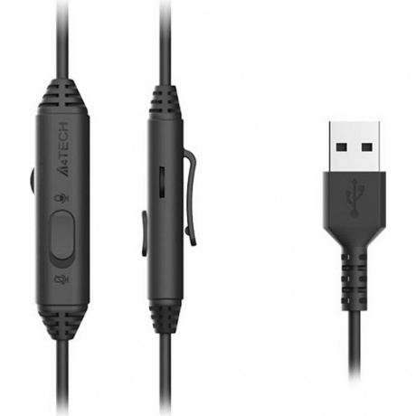 Наушники A4Tech Fstyler FH100U желтый/черный - фото 6