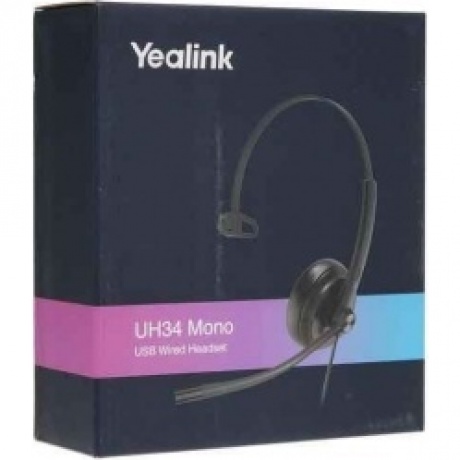 Наушники Yealink UH34 Mono UC, Проводная, HD звук, USB - фото 10