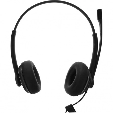 Наушники Yealink YHS34 Dual Дуо, Проводная, HD звук, QD, RJ9