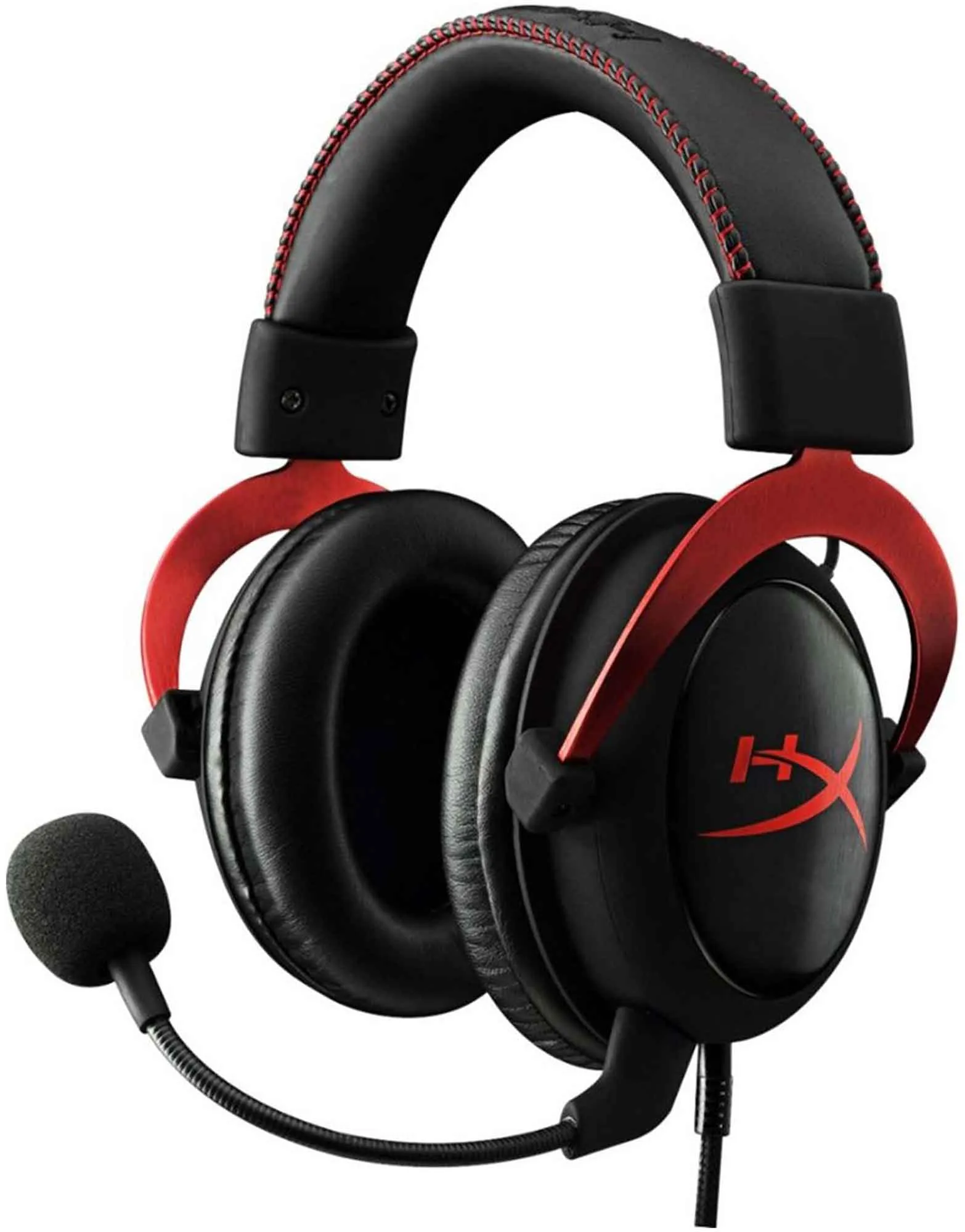 Наушники с микрофоном HyperX Cloud II черный/красный (4P5M0AA) - фото 1