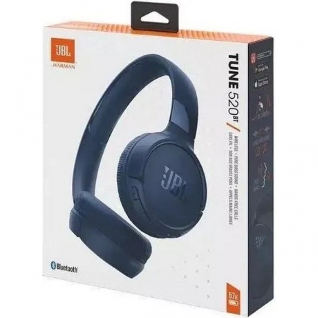 Наушники JBL Tune 520BT (JBLT520BTBLU) Blue - фото 11