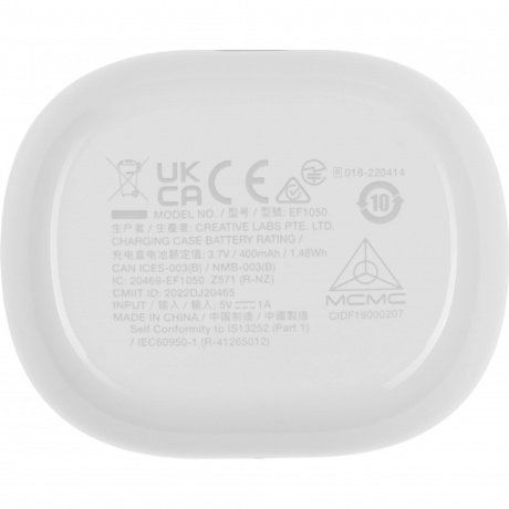 Наушники Creative ZEN AIR (TWS) 51EF1050AA000 - фото 10