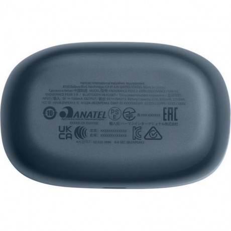 Наушники JBL Endurance Peak 3 Blue - фото 5
