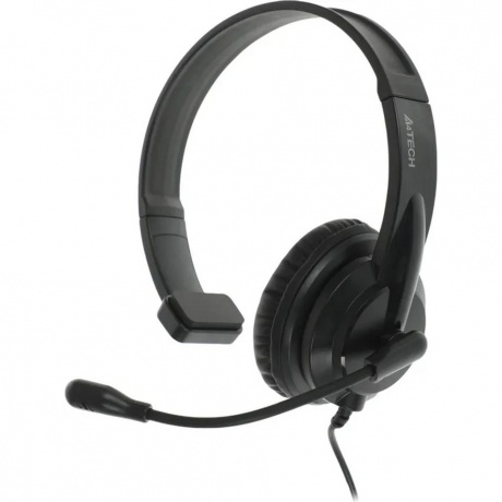Наушники A4Tech HU-11 USB Black - фото 2