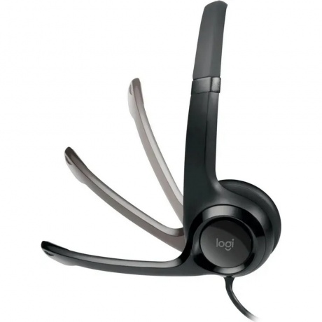 Наушники Logitech H390 темно-серый (981-000803) - фото 8