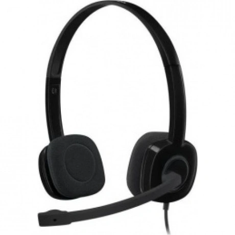 Наушники Logitech Headset H151 Stereo black (981-000590)