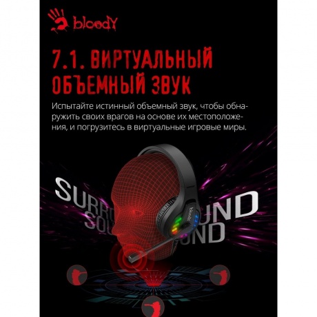 Наушники A4Tech Bloody G230 черный (G230) - фото 13