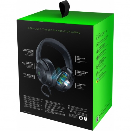 Наушники Razer Kraken V3 X Black RZ04-03750300-R3M1 - фото 7