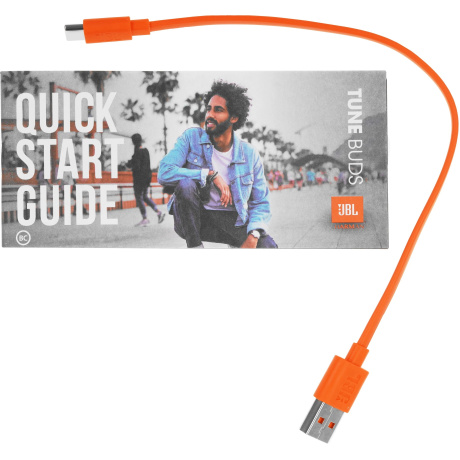 Наушники JBL Tune Buds White - фото 9