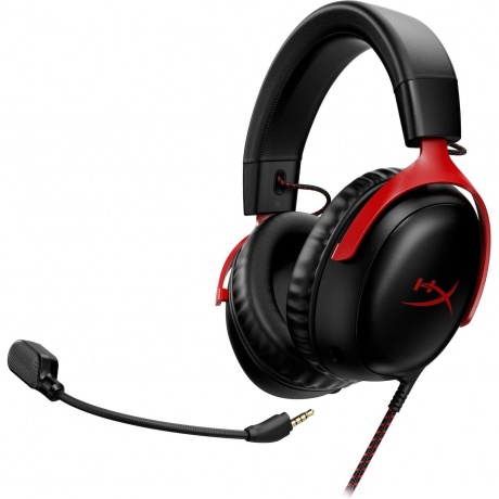 Наушники HyperX Cloud III чёрно-красная (727A9AA) - фото 2