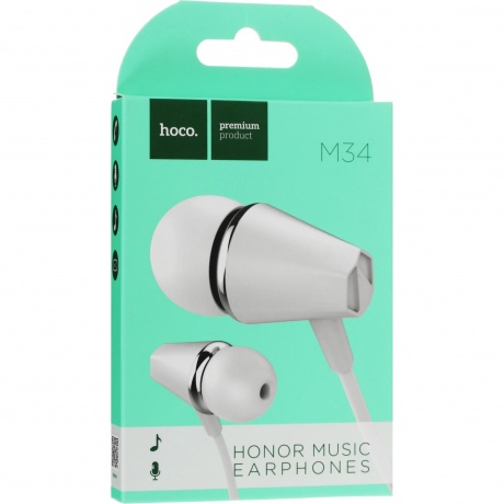 Наушники HOCO M34 White - фото 8