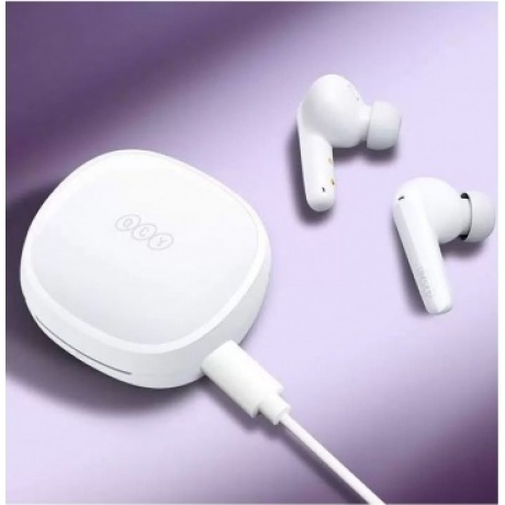 Беспроводные наушники QCY T13X White (BH23QT26A) - фото 7
