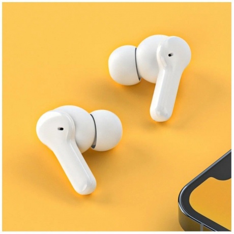 Беспроводные наушники QCY T13 White - фото 10