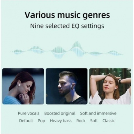 Наушники QCY AilyBuds Lite White (BH23QT29A) - фото 5
