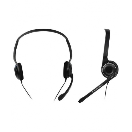 Наушники Sennheiser PC 8 USB черный (504197) отличное сосотояние - фото 1
