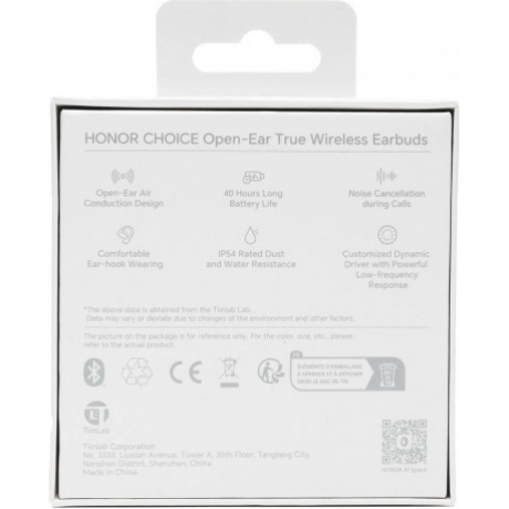 Наушники HONOR CHOICE OWS black (5504AATL) - фото 17
