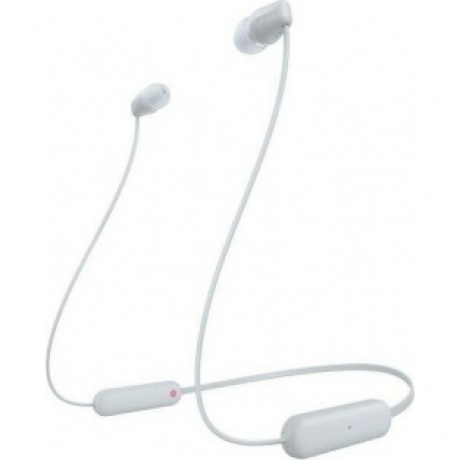 Наушники Sony WI-C100 White - фото 1