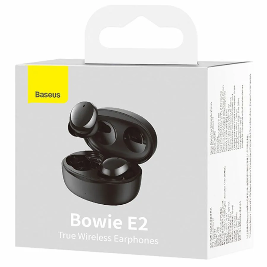 Наушники Baseus True Wireless Earphones Bowie E2 Black (NGTW090001) - фото 18