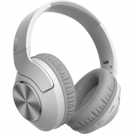 Наушники A4Tech 2Drumtek BH300 White-Grey - фото 1