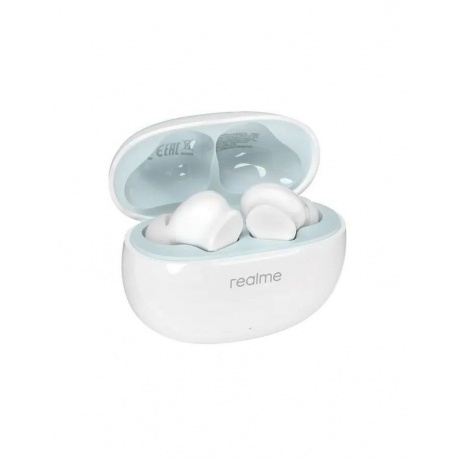 Беспроводные наушники realme Buds T100, белый - фото 13