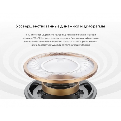 Беспроводные наушники realme Buds T100, белый - фото 21