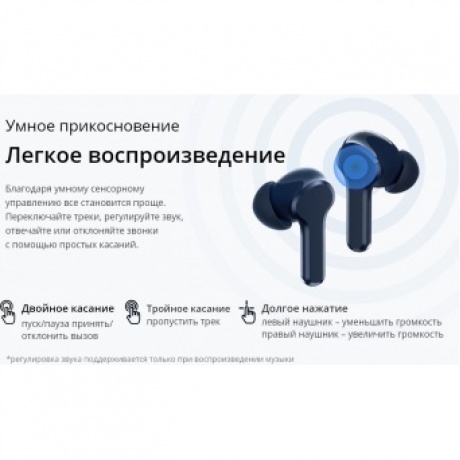 Беспроводные наушники Realme Buds T-110, зеленый - фото 23