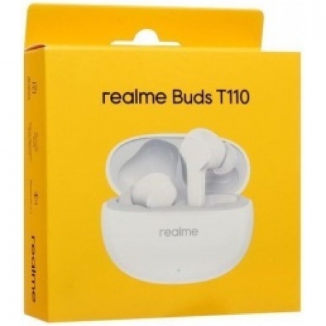 Беспроводные наушники Realme Buds T-110, белый - фото 11