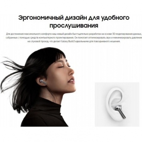 Наушники Samsung Galaxy Buds 3 (SM-R530NZWACIS) White - фото 18