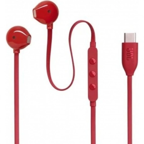 Наушники, JBL Tune 305C красный