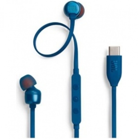 Наушники JBL Tune 310CBLU синий - фото 2