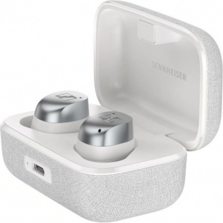Наушники Sennheiser MOMENTUM True Wireless 4 White &amp; Silver - фото 1