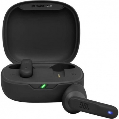 Наушники JBL, модель Wave Flex TWS, black - фото 1