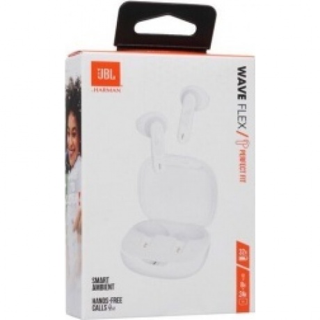 Наушники JBL, модель Wave Flex TWS, white - фото 14