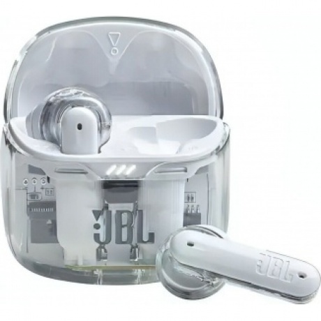 Наушники JBL Tune Flex Ghost (JBLTFLEXGWHTCN) White - фото 1