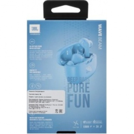 Наушники JBL Wave Beam (JBLWBEAMBLU) Blue - фото 18