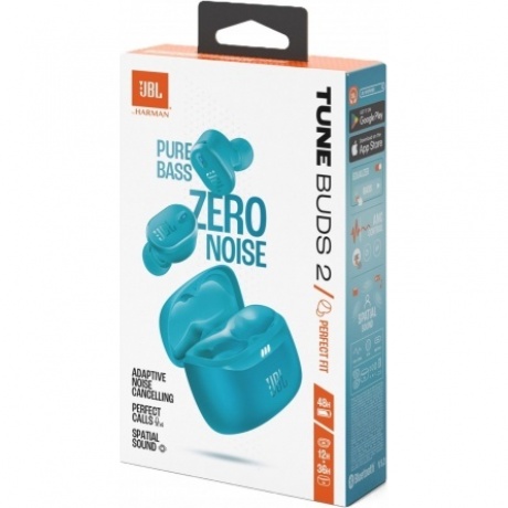 Наушники JBL Tune Buds 2 Turquoise - фото 11