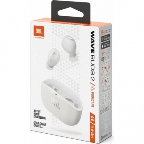 Наушники JBL Wave Buds 2, белый - фото 7