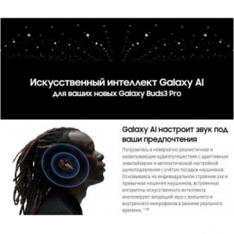 Наушники Samsung Galaxy Buds 3 Pro серебристый SM-R630NZAACIS - фото 40