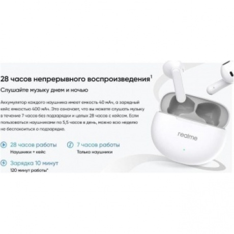 Наушники Realme Buds T01, черный - фото 23