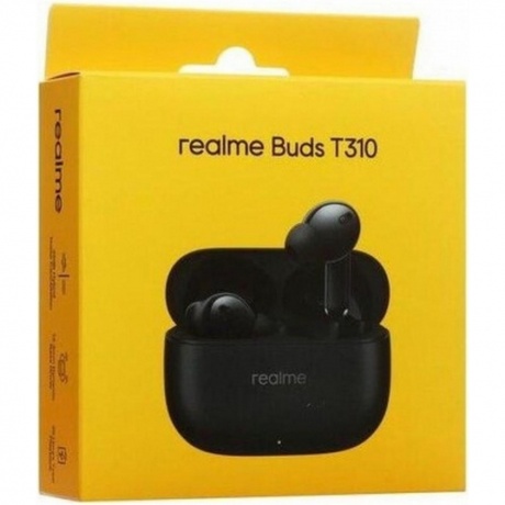 Наушники Realme Buds T310, черный - фото 8