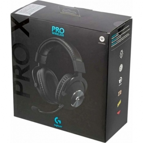 Наушники Logitech Pro X Wireless Lightspeed Black (981-000908) - фото 7