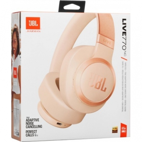 Наушники JBL Live 770NC (JBLLIVE770NCSAT) Beige - фото 28