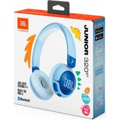 Наушники JBL JR320BT (JBLJR320BTBLU) Blue - фото 8