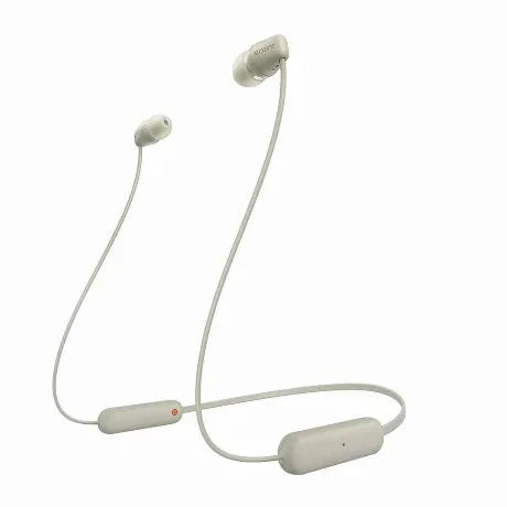 Наушники Sony WI-C100/CZ Beige