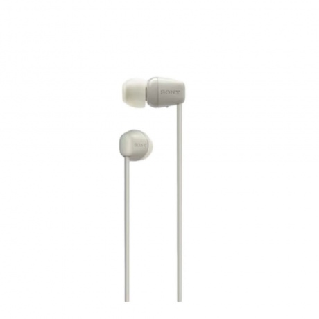 Наушники Sony WI-C100/CZ Beige - фото 3